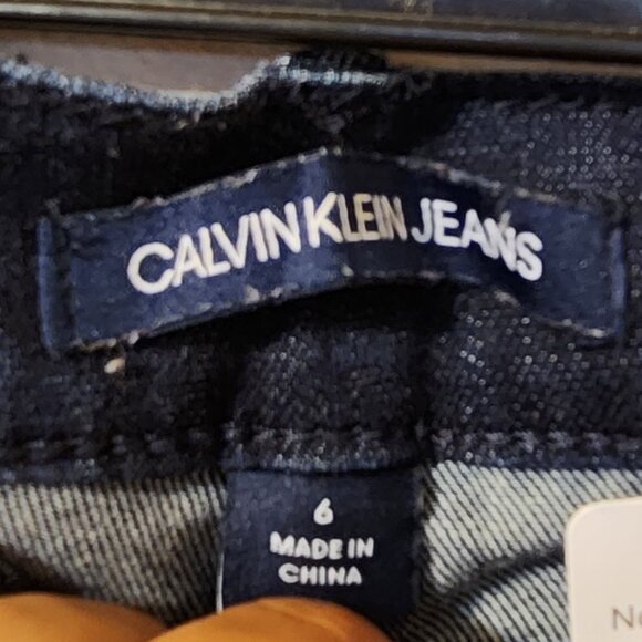 CALVIN KLEIN JEANS WOMENS SIZE 6 HIGH RISE SKINNY LEG - Picture 3 of 4